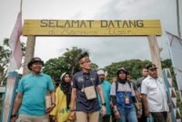 Kunjungan Sandiaga Uno ke Desa Wisata Ugar, satu dari lima puluh Desa di Indonesia yang masuk ke dalam anugrah