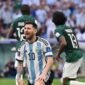 Lionel Messi dkk pada pertandingan melawan Timnas Arab Saudi pada Pertandingan pembuka Grup C semalam.