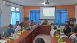 Foto. Rapat Konsolidasi Dinas Perkebunan bersama stakeholder terkait dalam upaya ekspor pala di akhir 2024