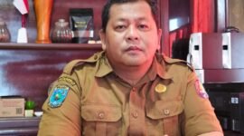 Plt. Kepala Dinas Perkebunan Fakfak Widhi Asmoro Jati, ST., MT saat ditemui wartawan aceh.tagarutama.com