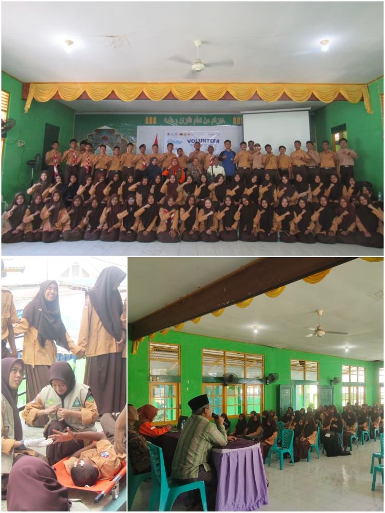 Relawan Rumah Zakat Fakfak bersama Badan Penanggulangan Bencana Daerah (BPBD) Kabupaten Fakfak menggelar kegiatan edukasi kesiapsiagaan bencana di Madrasah Aliyah Negeri Fakfak.