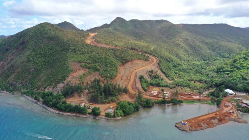 Lokasi tambang Nikel Pulau GAG Kabupaten Raja Ampat.