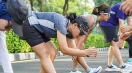 Foto : Arini dengan Hobi larinya ( Dok pribadi/arini)