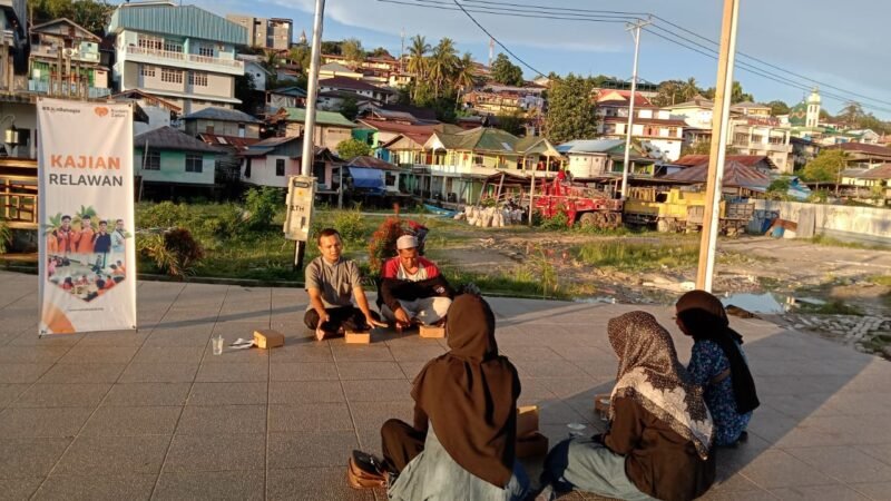 Foto. Kajian Relawan Rumah Zakat Fakfak yang dilaksanakan tentang visi dan misi rumah zakat.