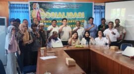Foto. Kegiatan Sosialisasi Mutu dan Kualitas Pala Tomandin digelar di Ruang Rapat Tomandin, Dinas Perkebunan Fakfak.