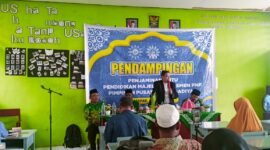 Abdulah Mukti, M.Pd salah satu pengurus PP Muhammadiyah memberikan pembekalan pendampingan penjaminan mutu Pendidikan Majelis Dikdasmen PNF Pimpinan Pusat Muhamadiyah.