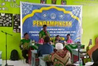 Sekretaris Pimpinan Wilayah Muhammadiyah Papua Barat Syamsul Inay saat membuka kegiatan pendampingan penjaminan mutu Pendidikan Majelis Dikdasmen PNF Pimpinan Pusat Muhamadiyah yang berlangsung di MTs Muhammadiyah Fakfak.