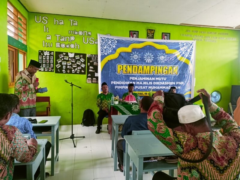 Pimpinan Pusat Muhammadiyah menggelar kegiatan pendampingan penjaminan mutu pendidikan di Kabupaten Fakfak.